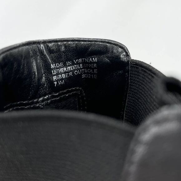 Michael Kors Boots Booties Chelsea 7.5M 3.5" Block Heels - Picture 12 of 12